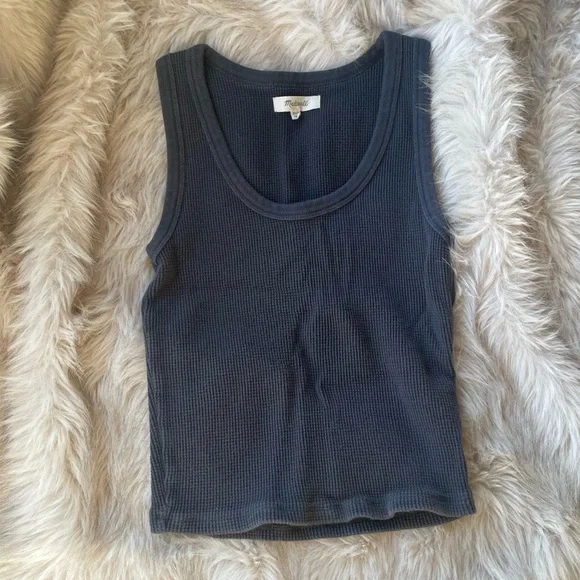 Waffle Knit Tank - Picture 3 of 6